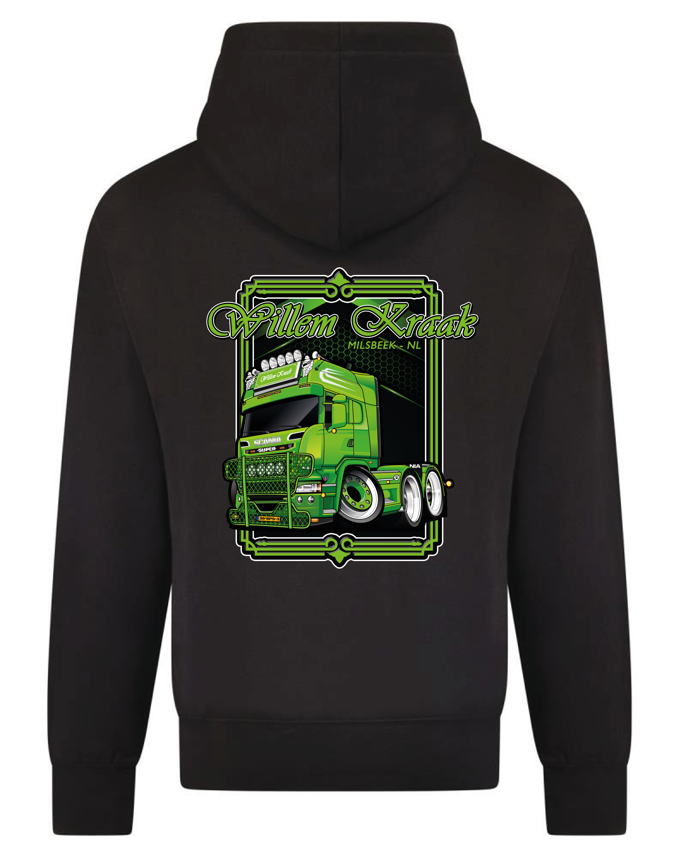 Willem Kraak Transport Hoodie – Rijd mee in stijl!