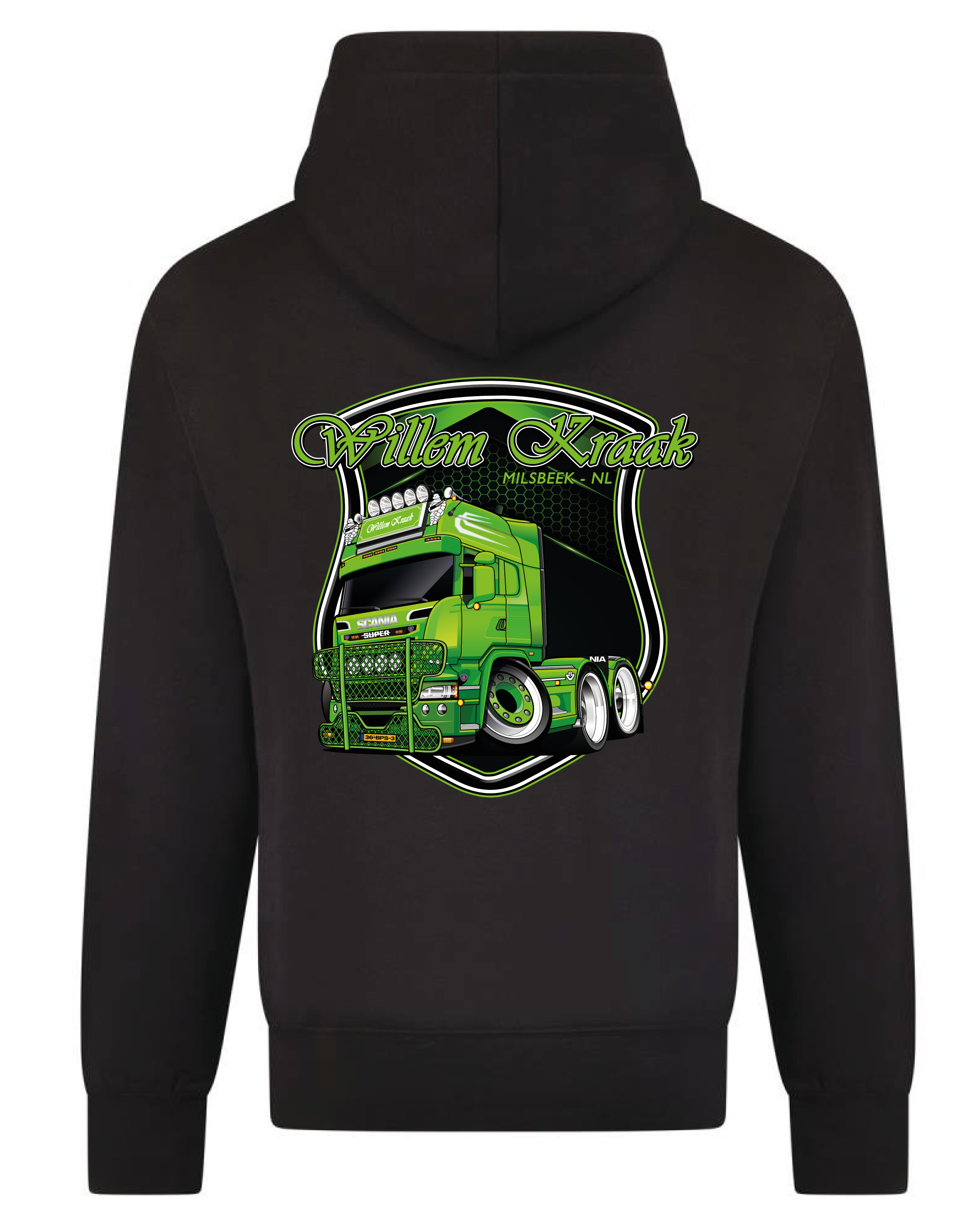 Willem Kraak Transport Hoodie – Rijd mee in stijl!