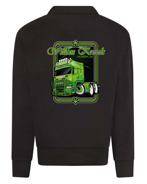 Willem Kraak Transport Polo sweater – van asfalt naar outfit.