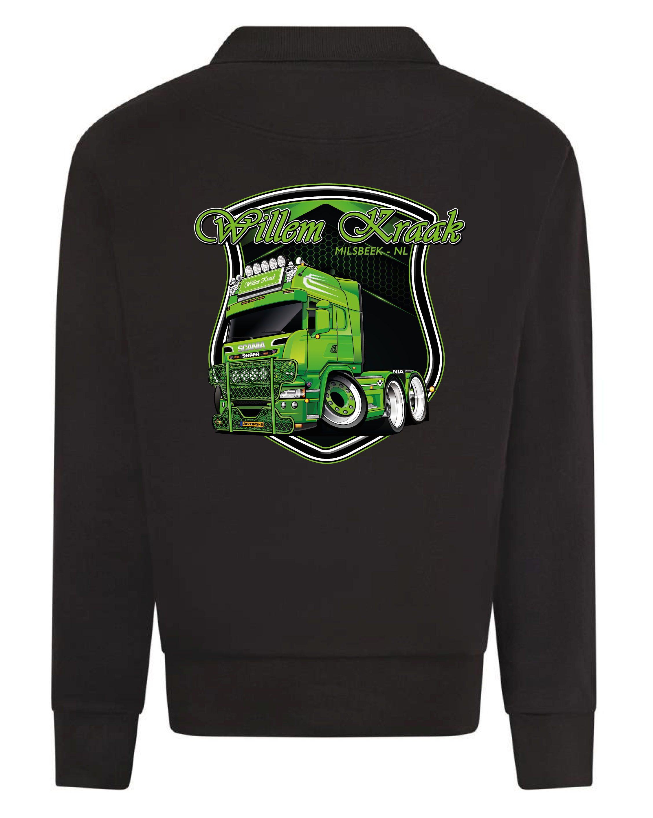 Willem Kraak Transport Polo sweater – van asfalt naar outfit.
