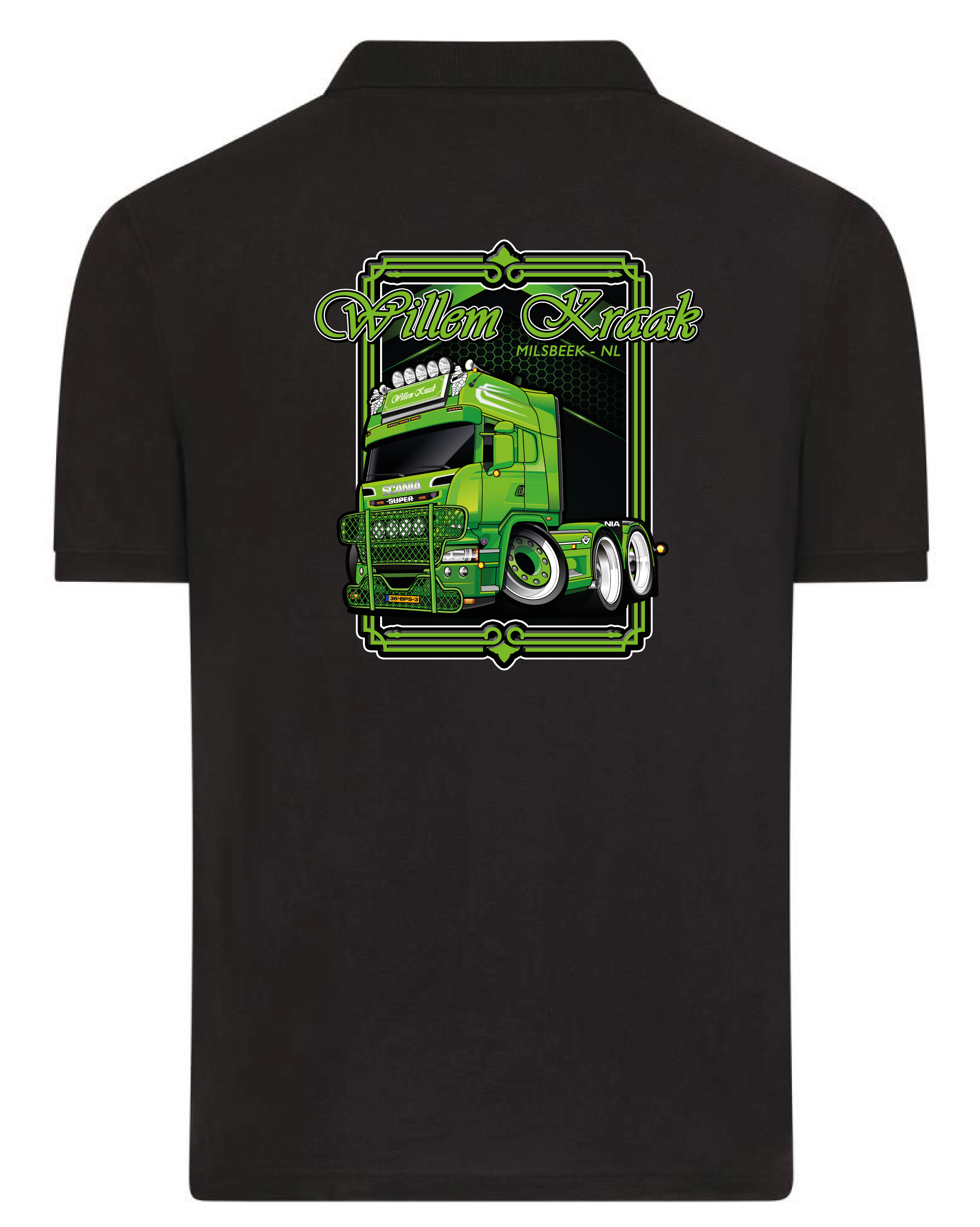 Willem Kraak Transport Polo – Eén team. Eén truck. Eén stijl.