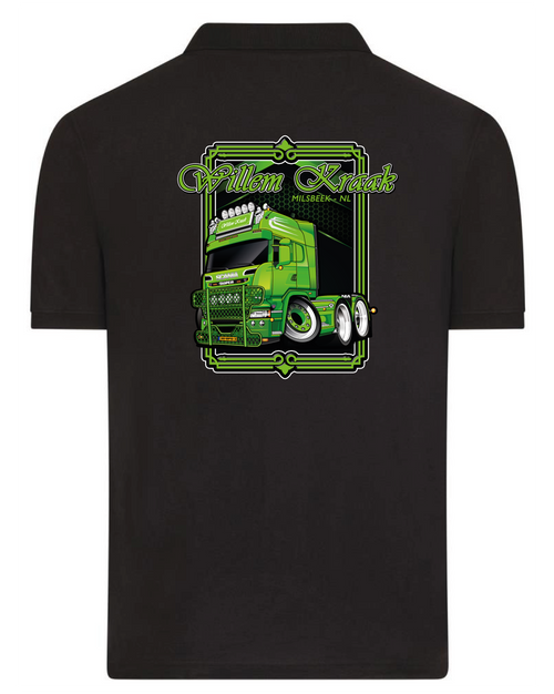 Willem Kraak Transport Polo – Eén team. Eén truck. Eén stijl.