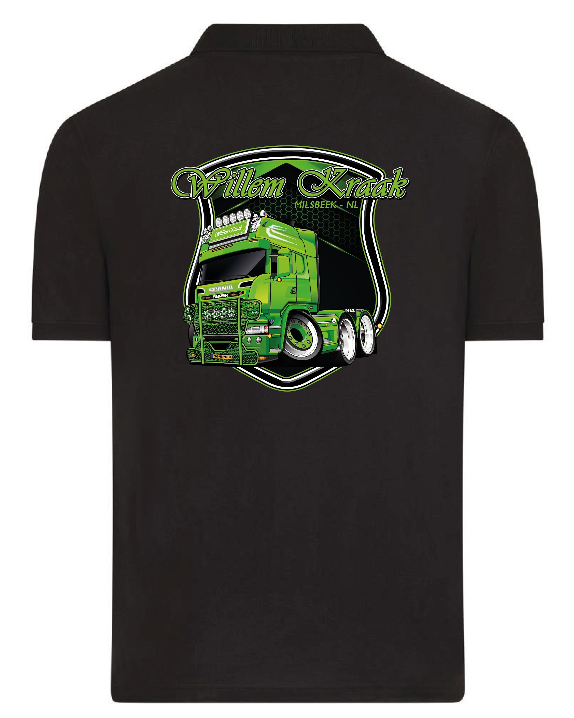 Willem Kraak Transport Polo – Eén team. Eén truck. Eén stijl.