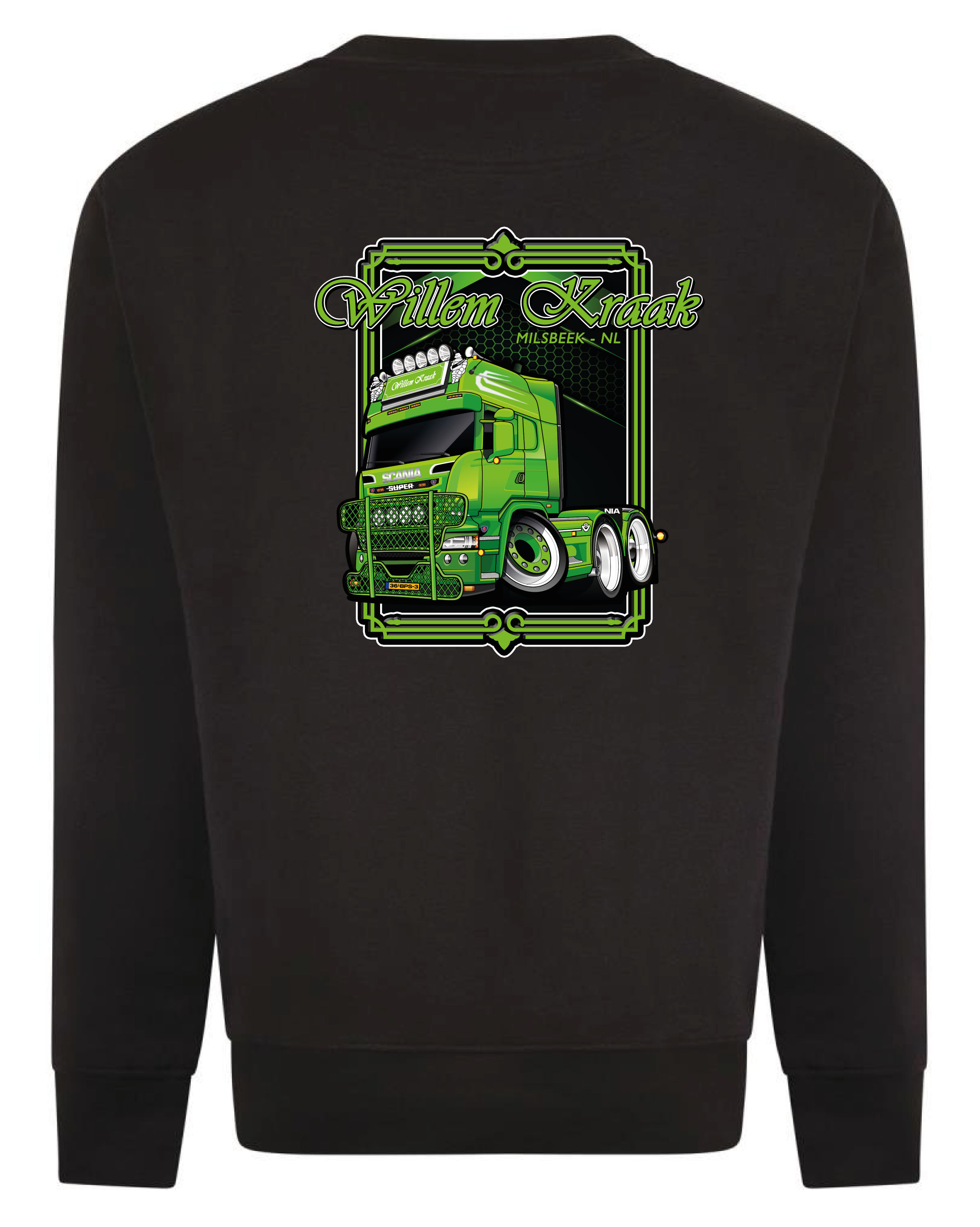 Willem Kraak Transport Sweater - Van de weg naar je kledingkast.