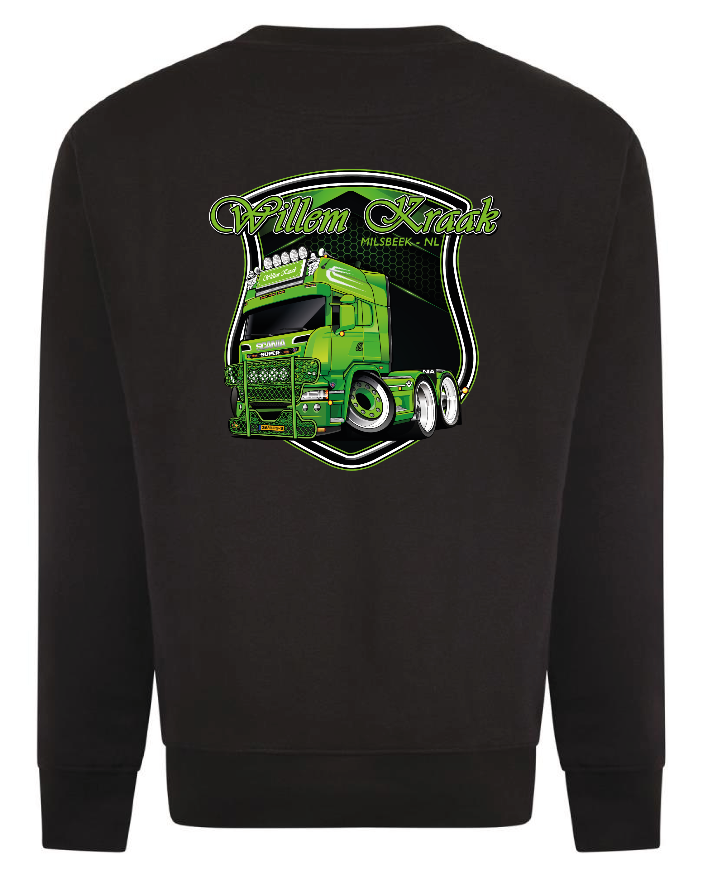 Willem Kraak Transport Sweater - Van de weg naar je kledingkast.